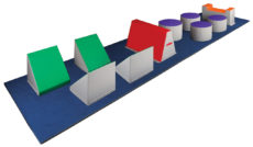 Ninja Challenge Course Obstacles